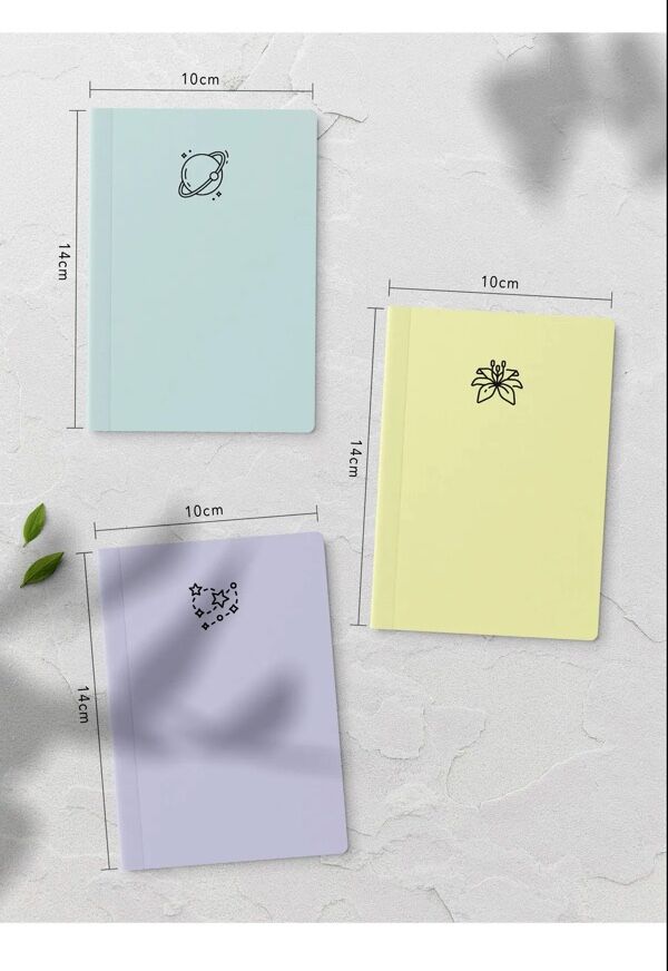 12 Mini Notebook - Pocket Size Notebook Set - 5