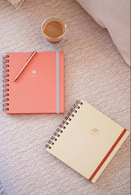 2 pcs of Notebooks ruled notepad 15x15 cm - 2