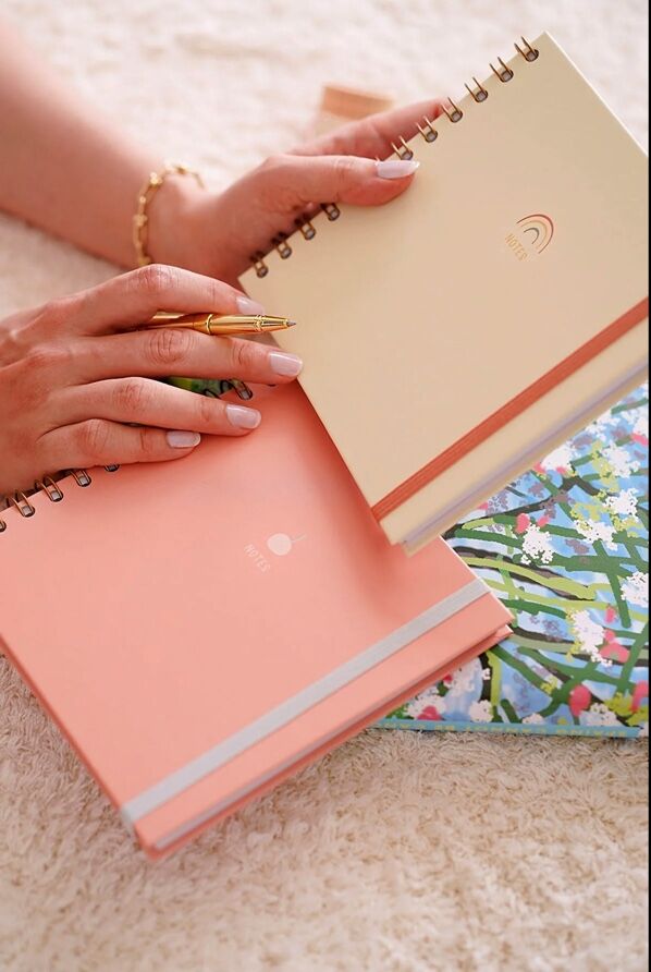 2 pcs of Notebooks ruled notepad 15x15 cm - 1