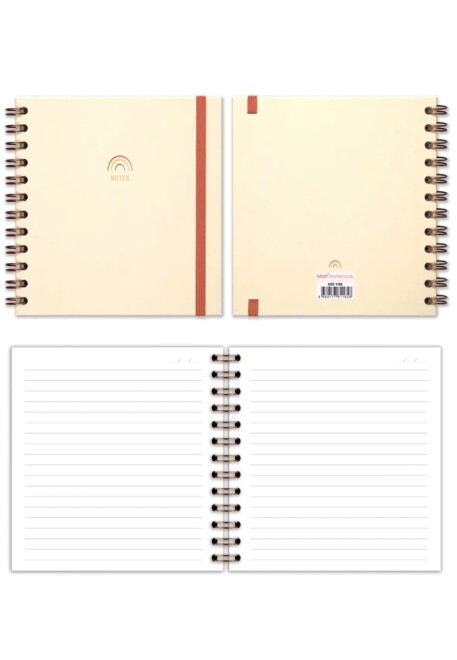 2 pcs of Notebooks ruled notepad 15x15 cm - 4