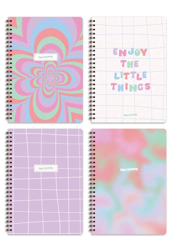 A5 school notebook with cute colors - 2