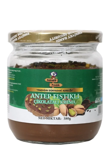 Adressfindik Pistachio Chocolate Cream 380Gr - 1