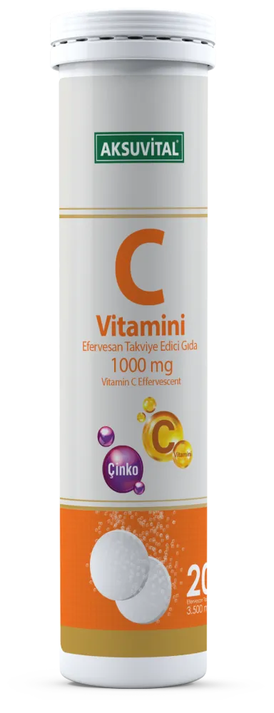 Aksuvital C Vitamini Efervesan - 1