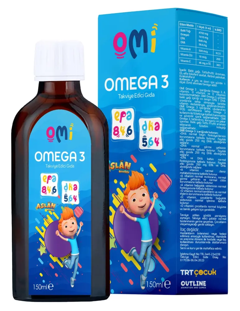 Aksuvital OMİ OMEGA-3 - 150ML - 1