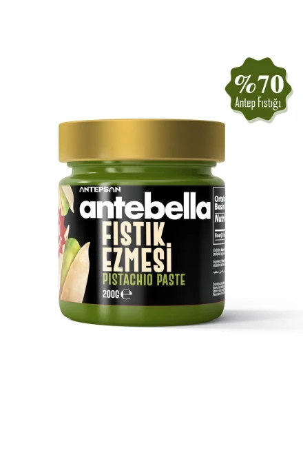 Antebella Antep Fıstık Ezmesi (PARÇACIKLI) 200 gr - 1