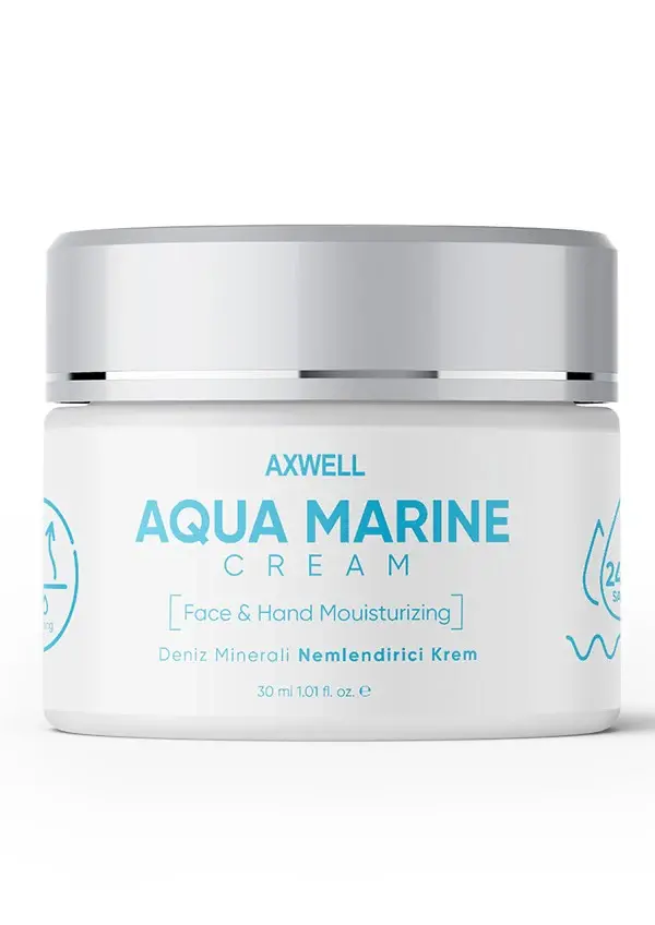 Axwell Aqua Marine Ultra Moisturizing Seawater Face and Hand Cream - 1