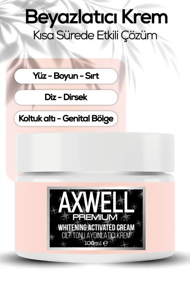 Axwell Premium Leke Karşıtı Cilt Beyazlatıcı Krem 100ml - 2