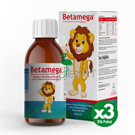 Betamiga syrup for children 150 ml 3 packs - 1