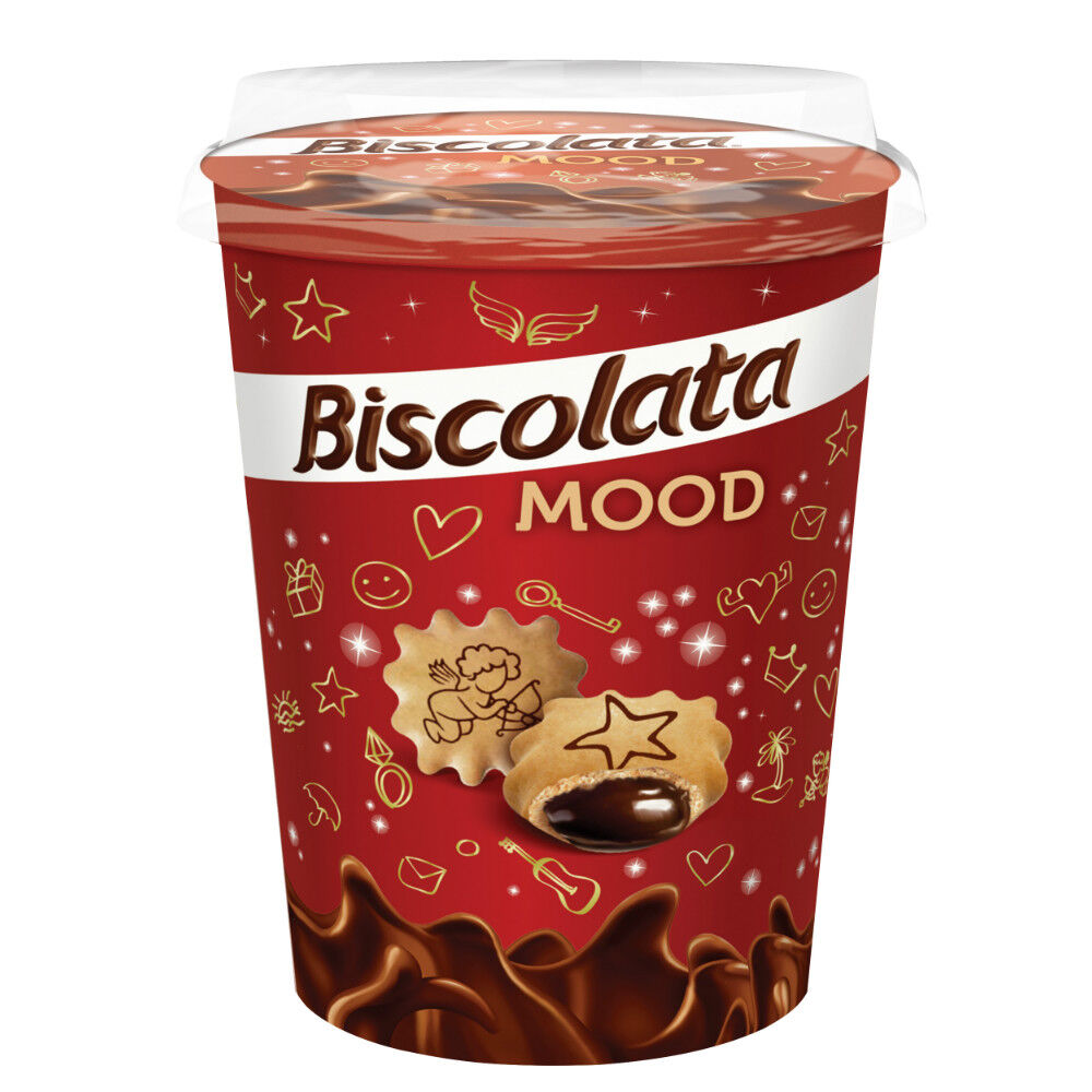 Biscolata Mood Milk Chocolate Biscuit 110 Gr - 1