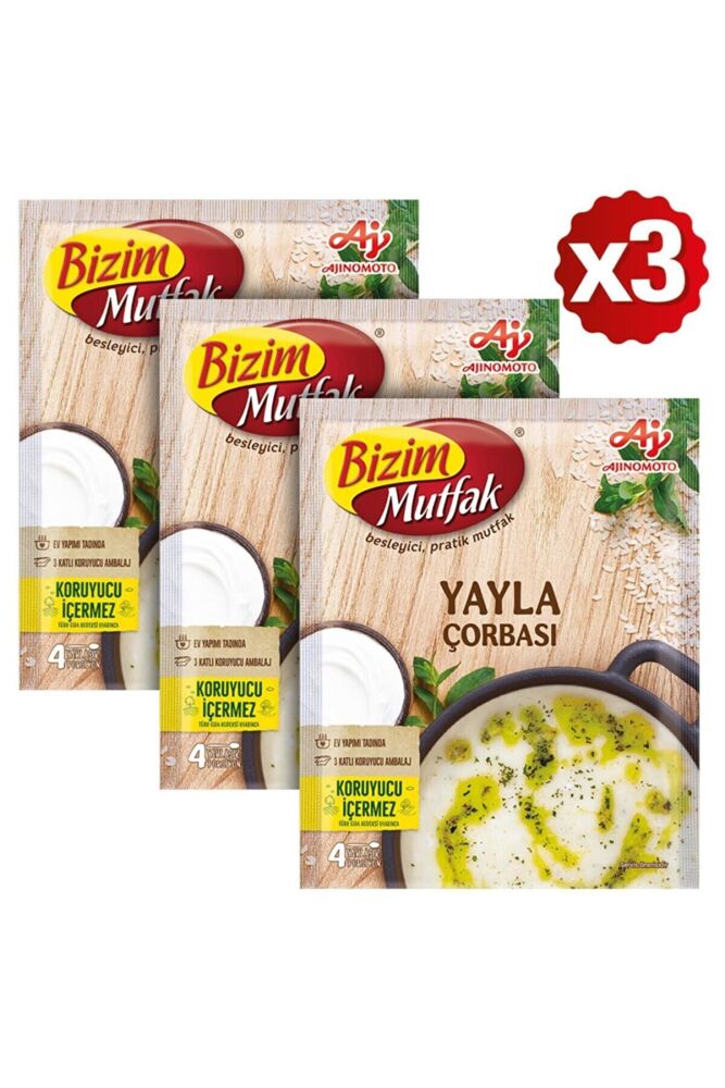 Bizim Mutfak Yayla Çorbası 80 Gr 3'Lü Paket - 1