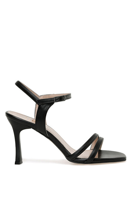 Black Women's High Heel Sandals - 1