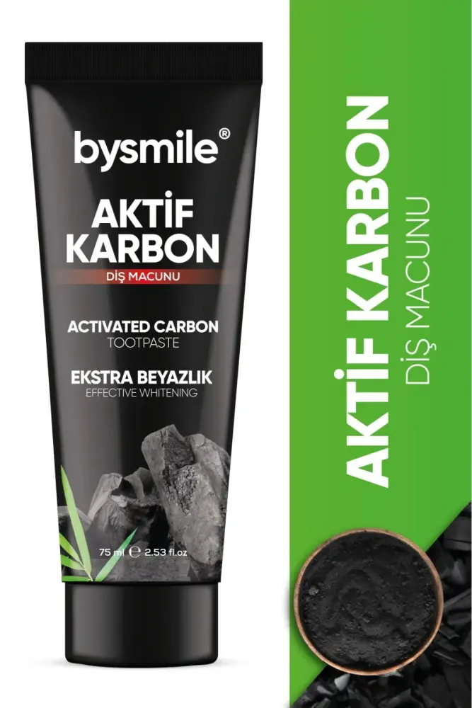 By Smile activated carbon toothpaste - 1