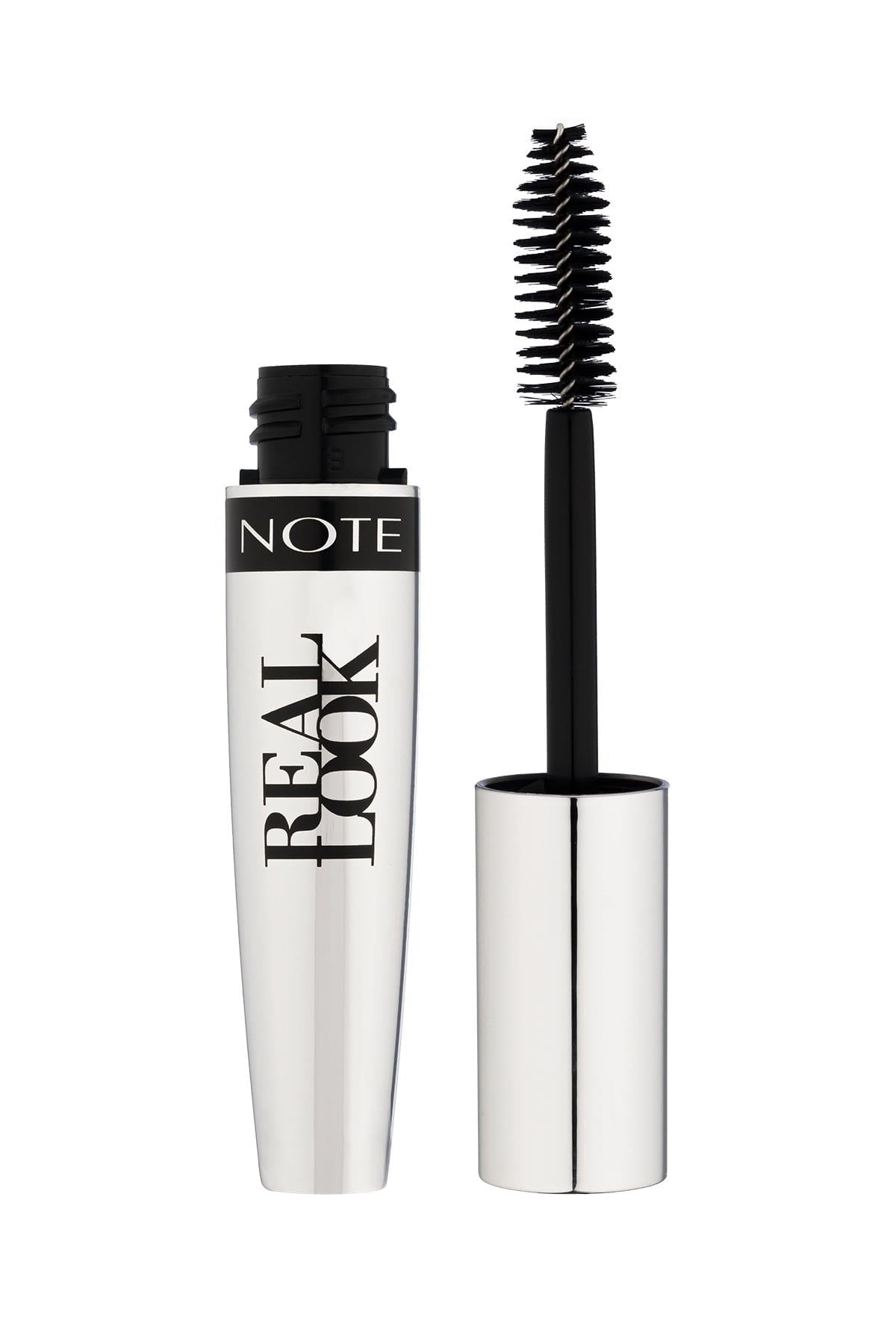 Note Real Look Lengthening and Defining Mascara Nourishes the Lash Roots