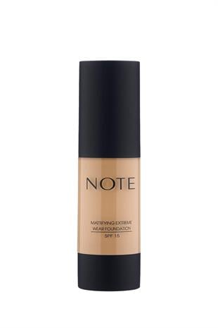 كريم أساس Note Mattifying Extreme Wear 04 Sand Matte Finish SPF 15 بتغطية كاملة