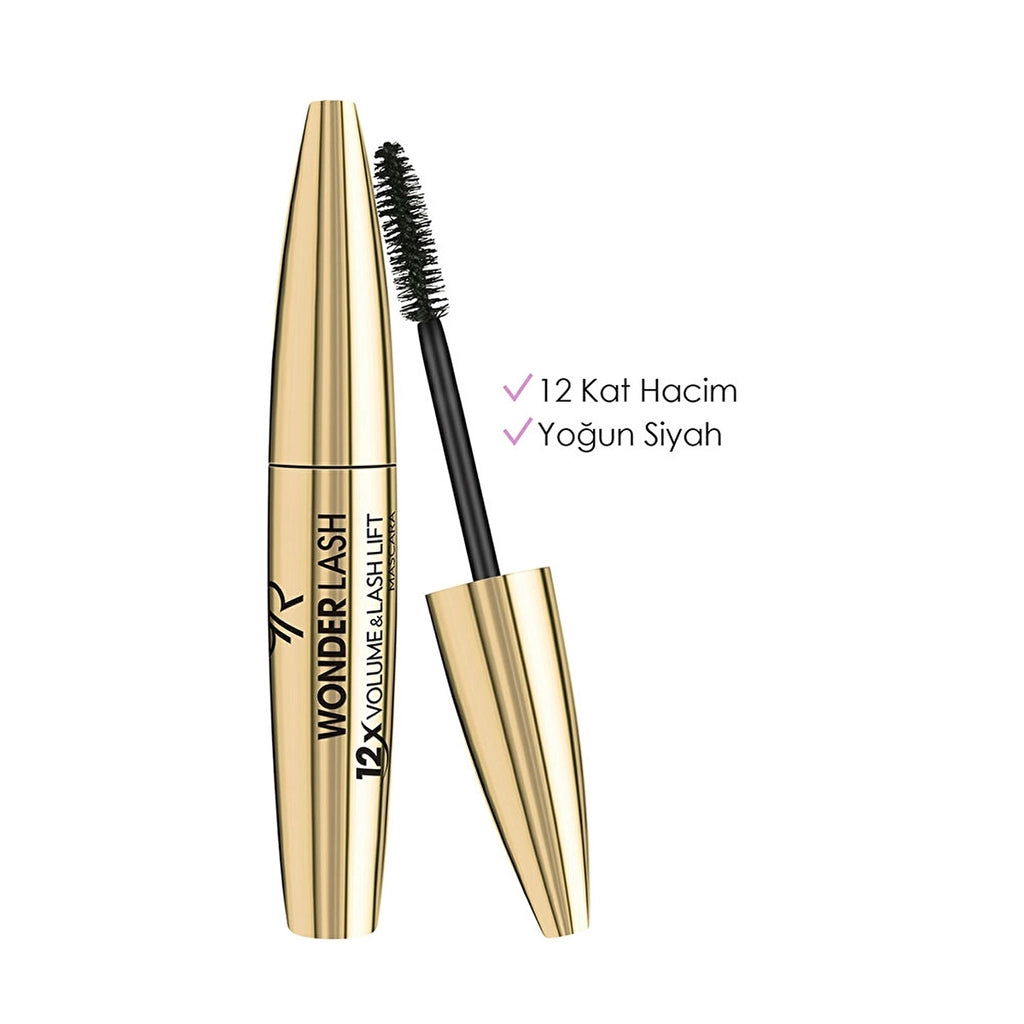 Golden Rose Wonder Lash Mascara 12X Volume & Lash Lift