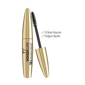 Golden Rose Wonder Lash Mascara 12X Volume & Lash Lift