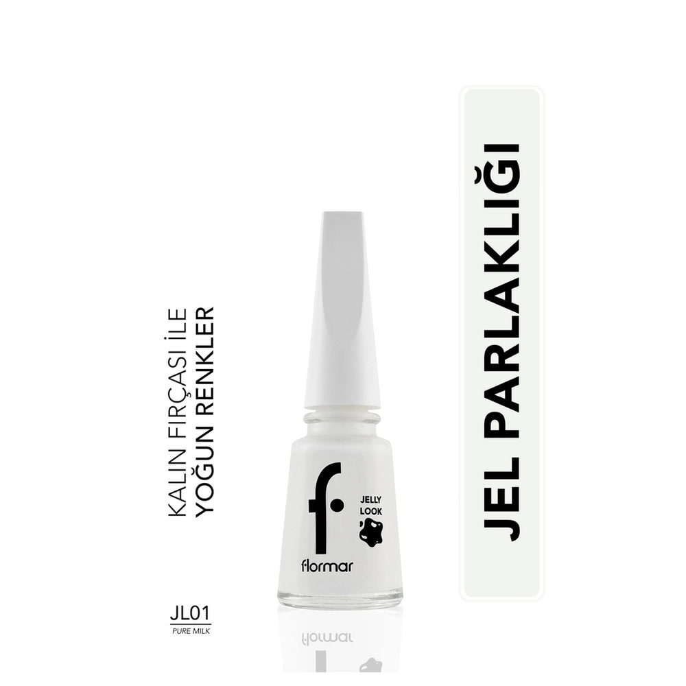 Flormar Jelly Look Intensely Pigmented and Gel Appearance Nail Polish