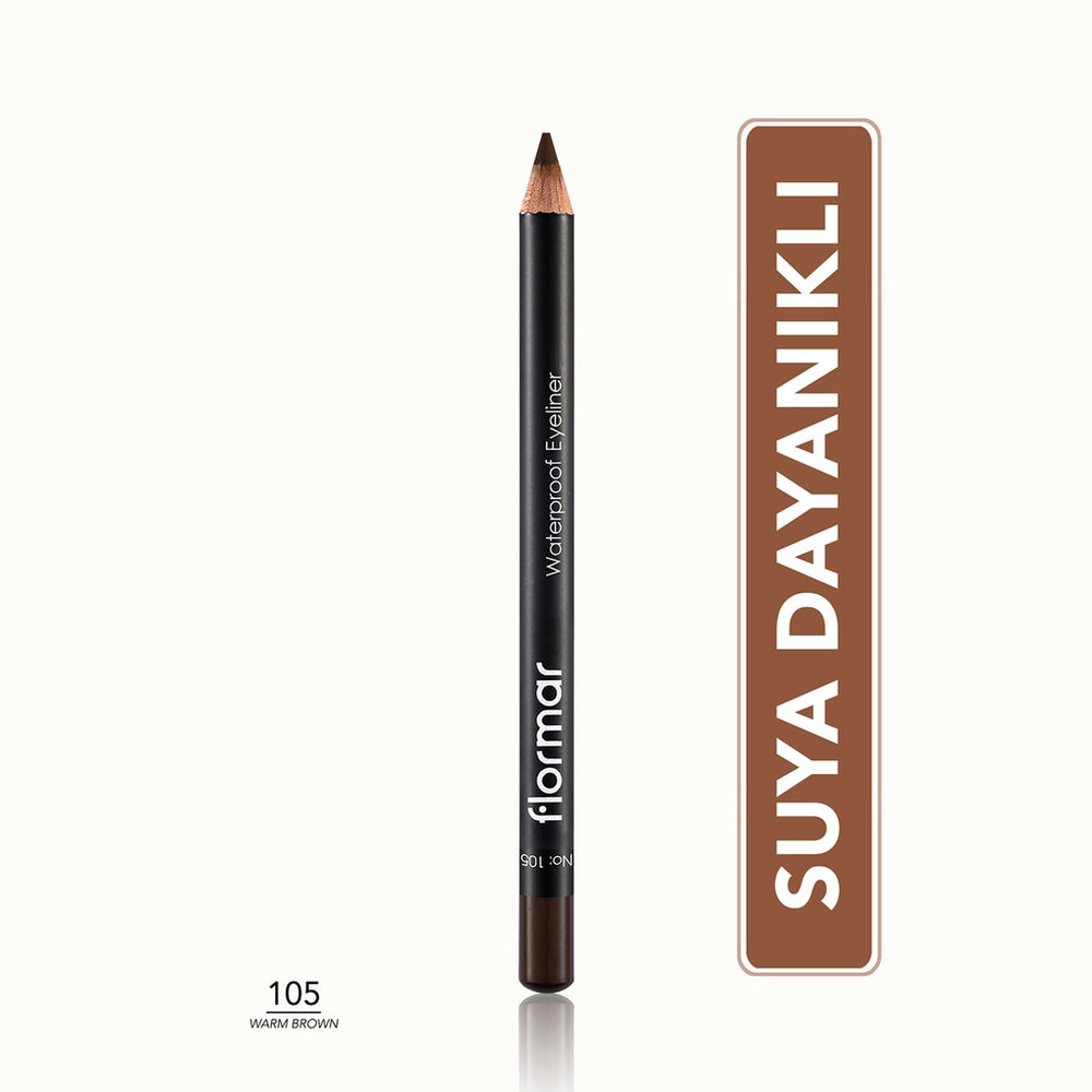 Flormar Waterproof and Intensely Pigmented Matte Eye Pencil