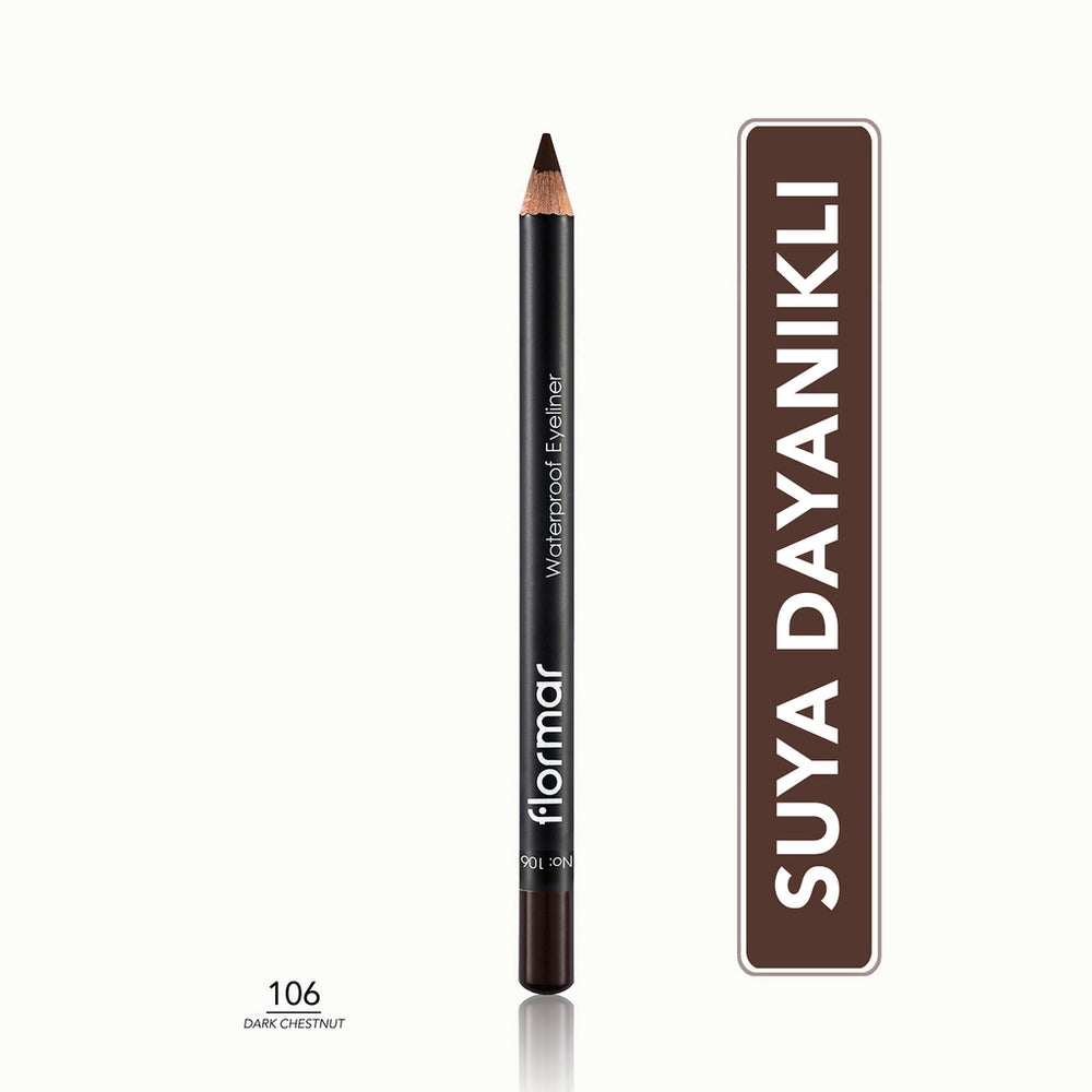 Flormar Waterproof and Intensely Pigmented Matte Eye Pencil