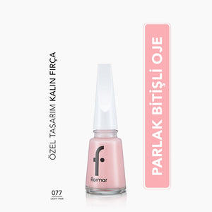 Flormar Nail Enamel Intensely Pigmented Nail Polish 417 Steel Gray