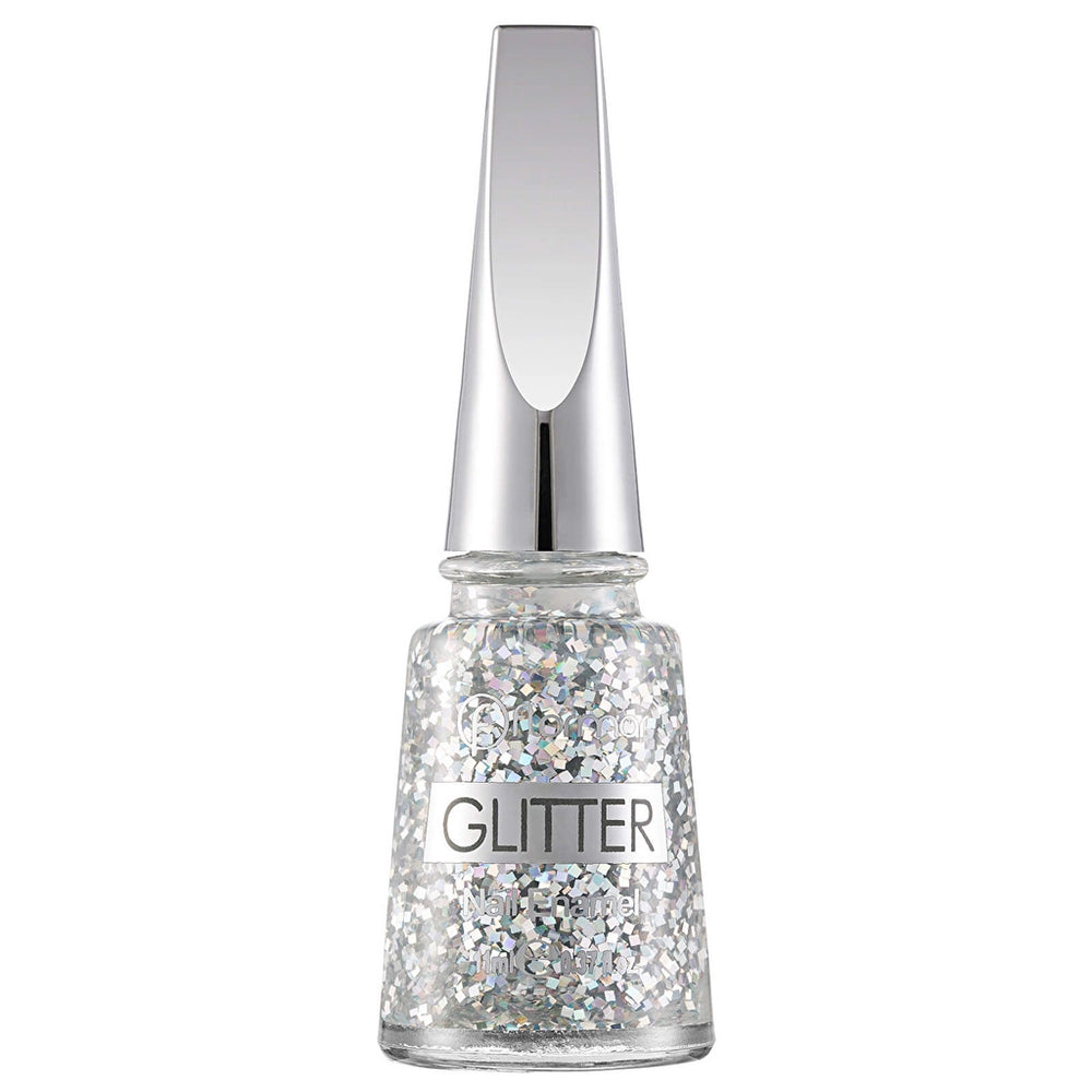 Flormar Glitter Translucent Glitter Nail Polish GL40 Golden Orchid