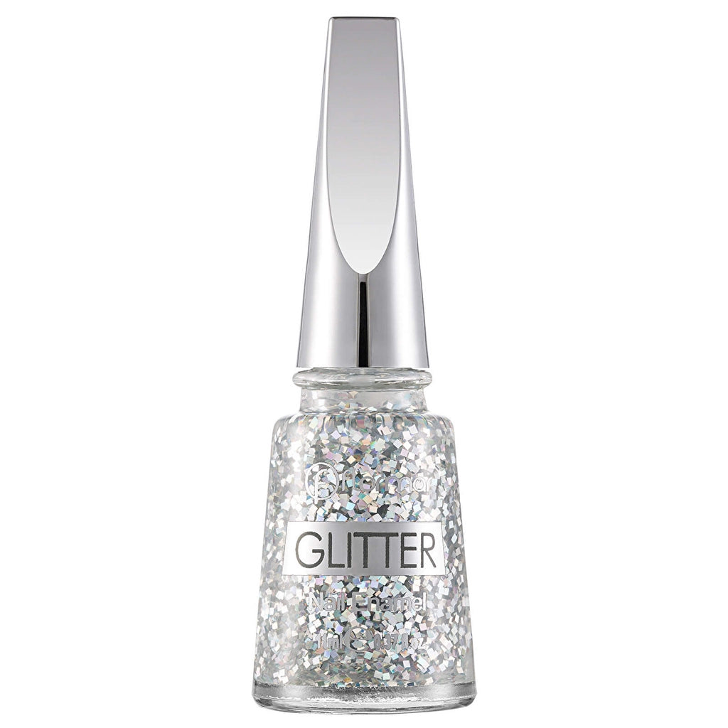 Flormar Glitter Translucent Glitter Nail Polish GL40 Golden Orchid