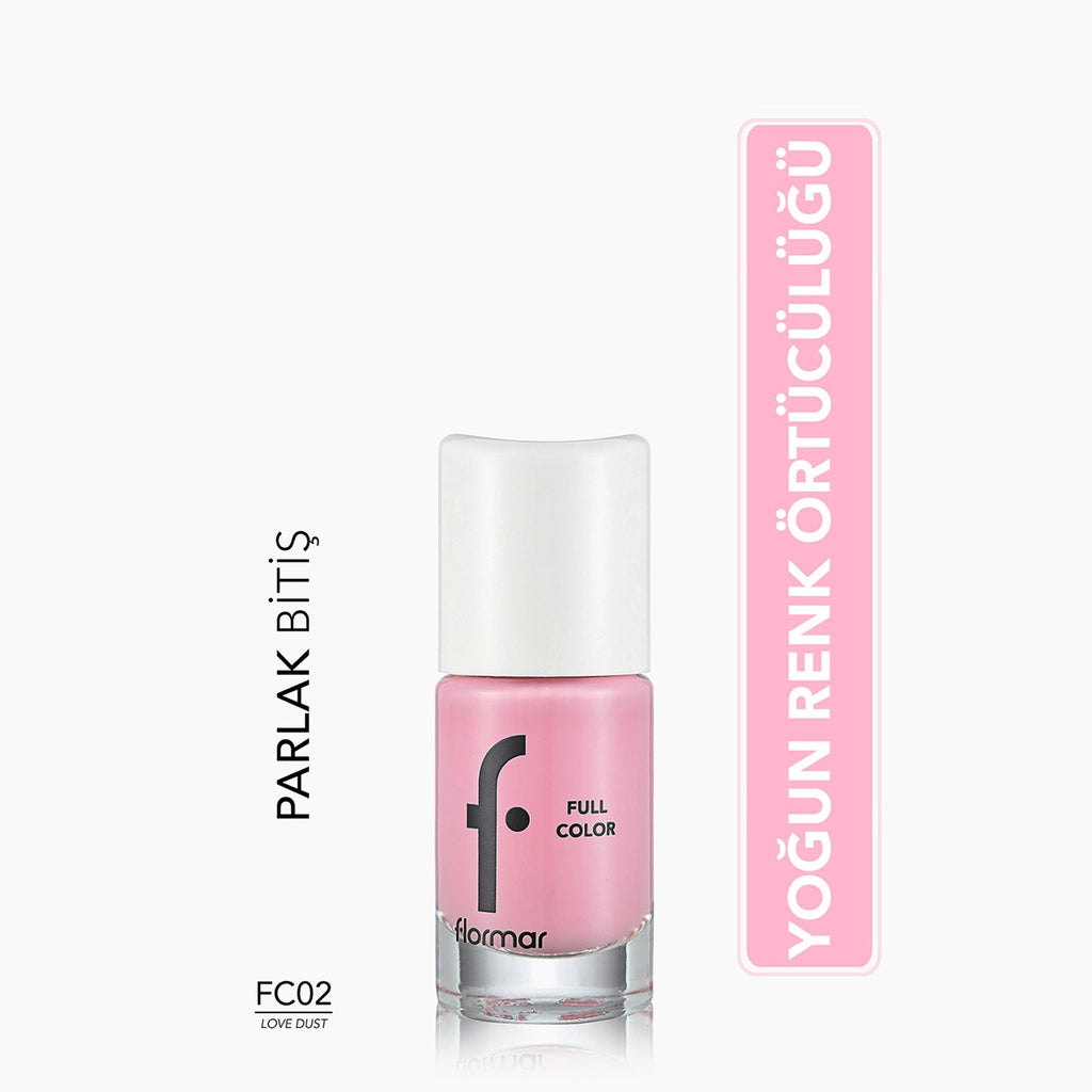 Flormar Full Color Extra Intense Pigmented Nail Polish FC26 King Of the Bets