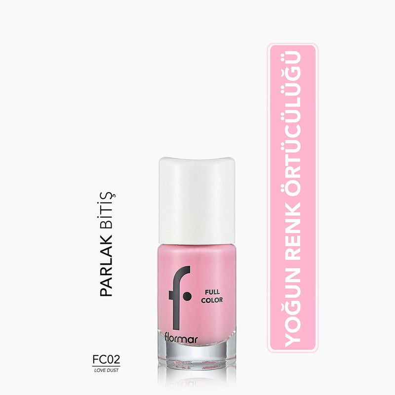 Flormar Full Color Extra Intense Pigmented Nail Polish FC26 King Of the Bets