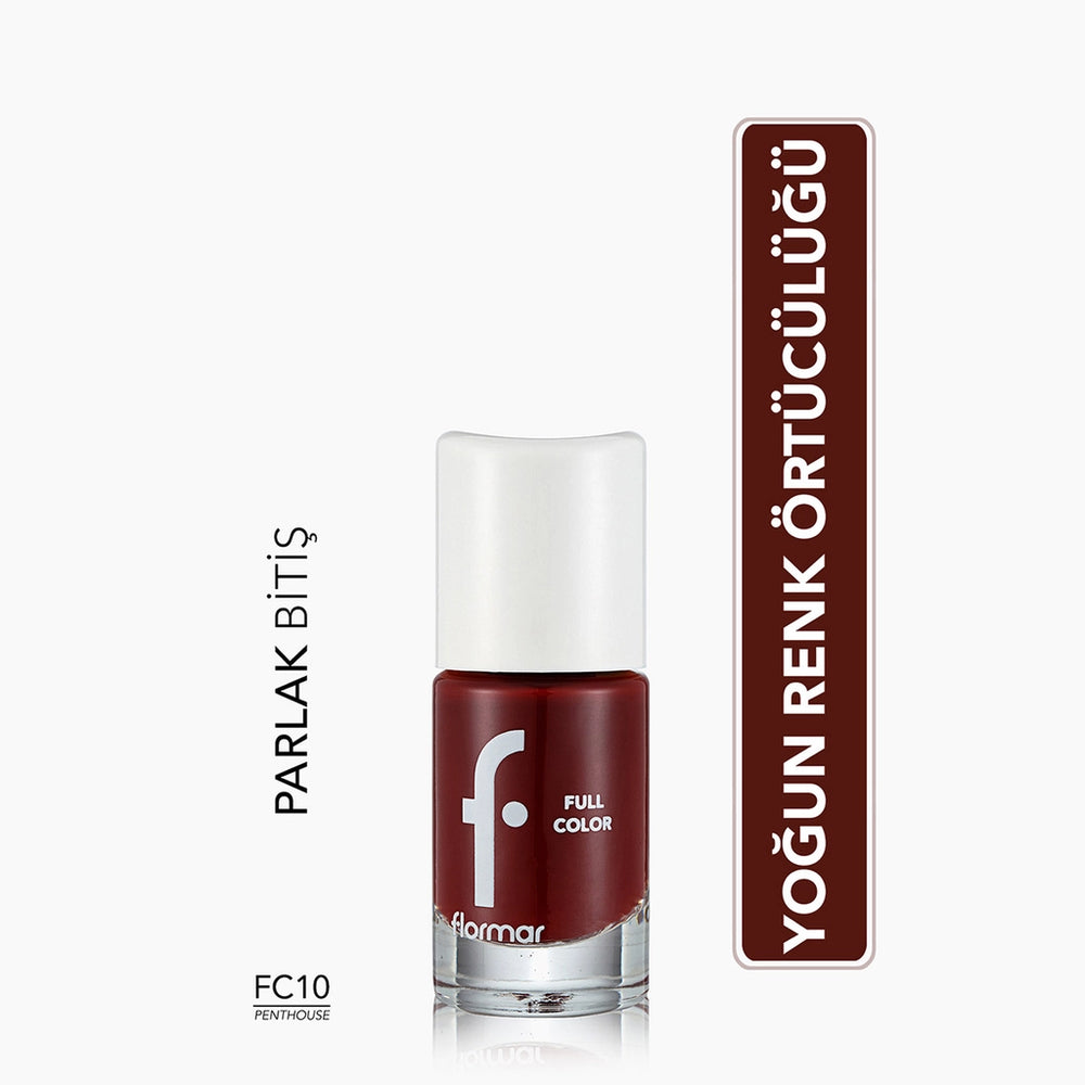 Flormar Full Color Extra Intense Pigmented Nail Polish FC26 King Of the Bets