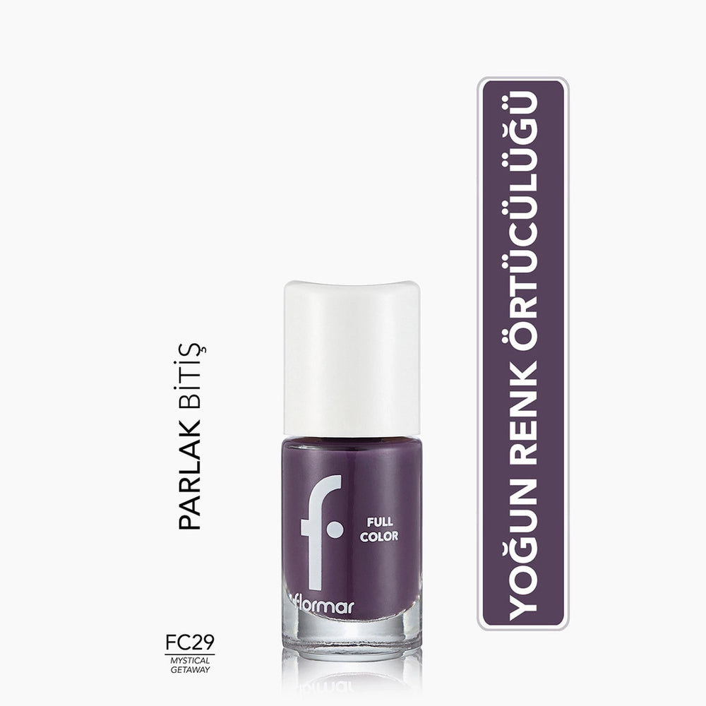 Flormar Full Color Extra Intense Pigmented Nail Polish FC26 King Of the Bets