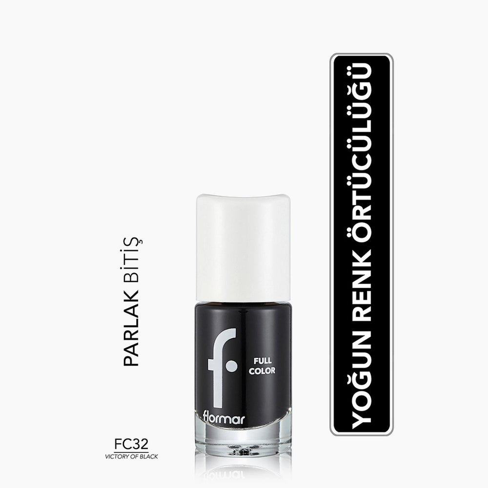 Flormar Full Color Extra Intense Pigmented Nail Polish FC26 King Of the Bets