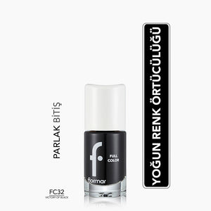 Flormar Full Color Extra Intense Pigmented Nail Polish FC26 King Of the Bets