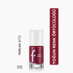 Flormar Full Color Extra Intense Pigmented Nail Polish FC26 King Of the Bets