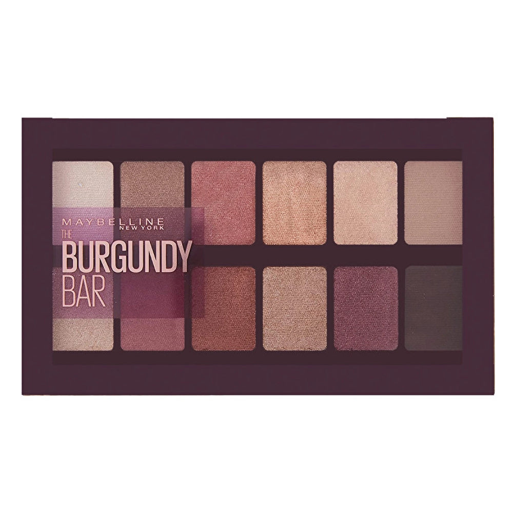 Maybelline New York The Burgundy Bar Eyeshadow Palette