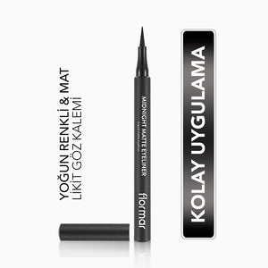 Flormar Midnight Matte Eyeliner