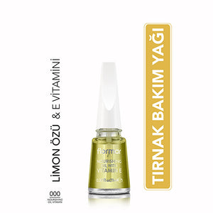 Flormar Nourishing Oil Vitamin Nourishing Nail/Cuticle Care Oil 000