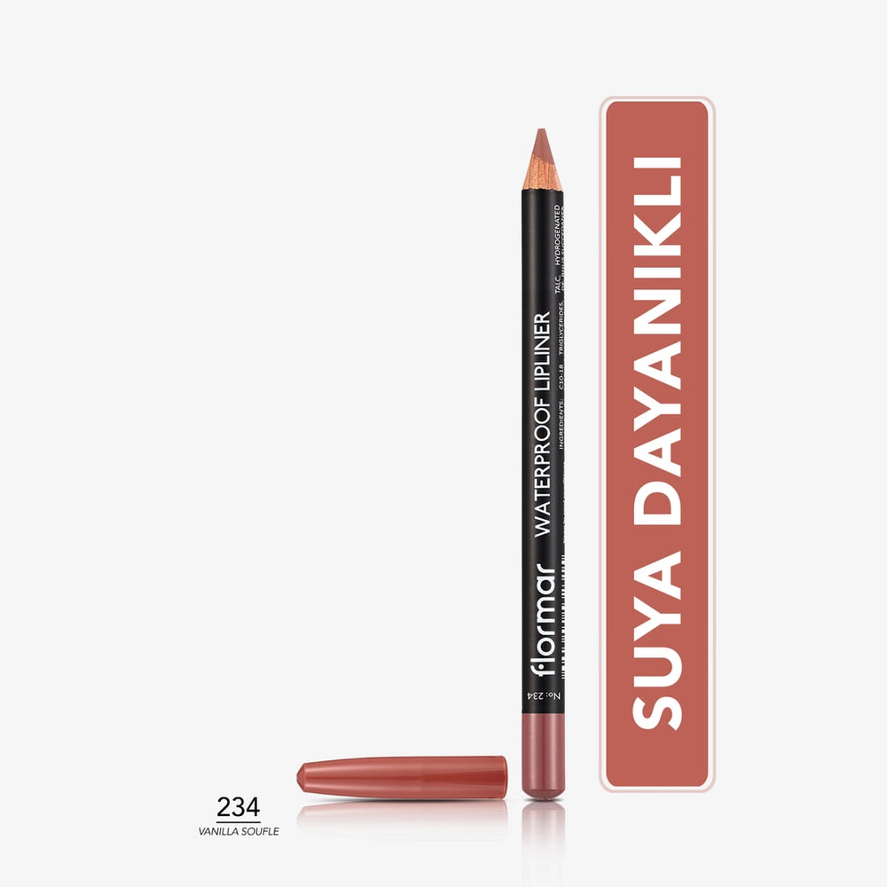 Flormar Waterproof and Intensely Pigmented Matte Lip Pencil