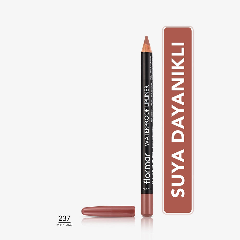 Flormar Waterproof and Intensely Pigmented Matte Lip Pencil