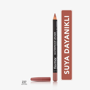 Flormar Waterproof and Intensely Pigmented Matte Lip Pencil