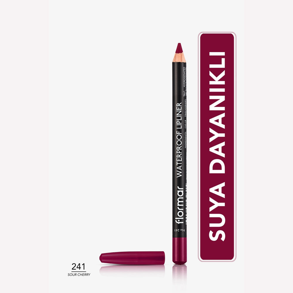 Flormar Waterproof and Intensely Pigmented Matte Lip Pencil