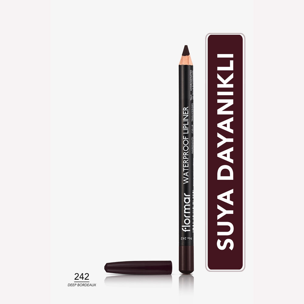 Flormar Waterproof and Intensely Pigmented Matte Lip Pencil