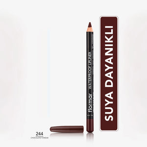 Flormar Waterproof and Intensely Pigmented Matte Lip Pencil