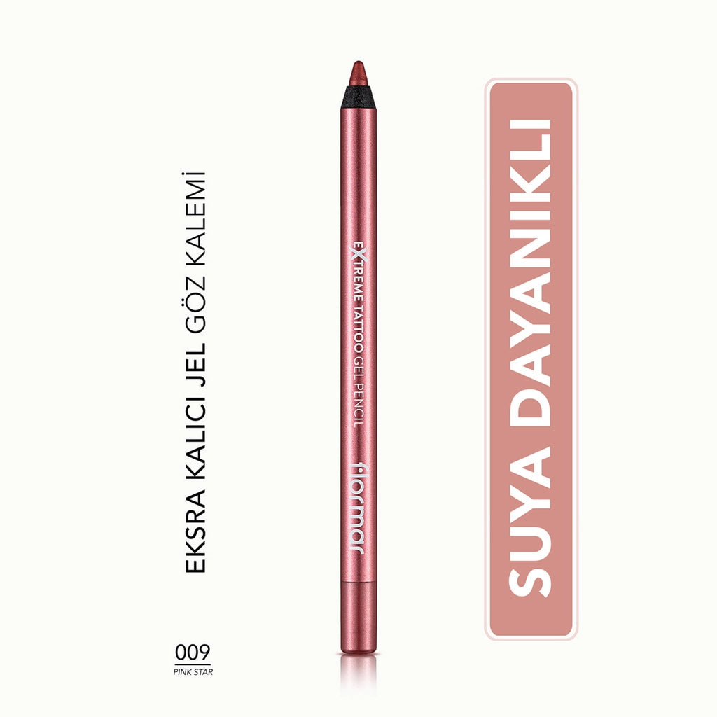 Flormar Extreme Tattoo Extra Permanent Shimmering Gel Eye Pencil 0