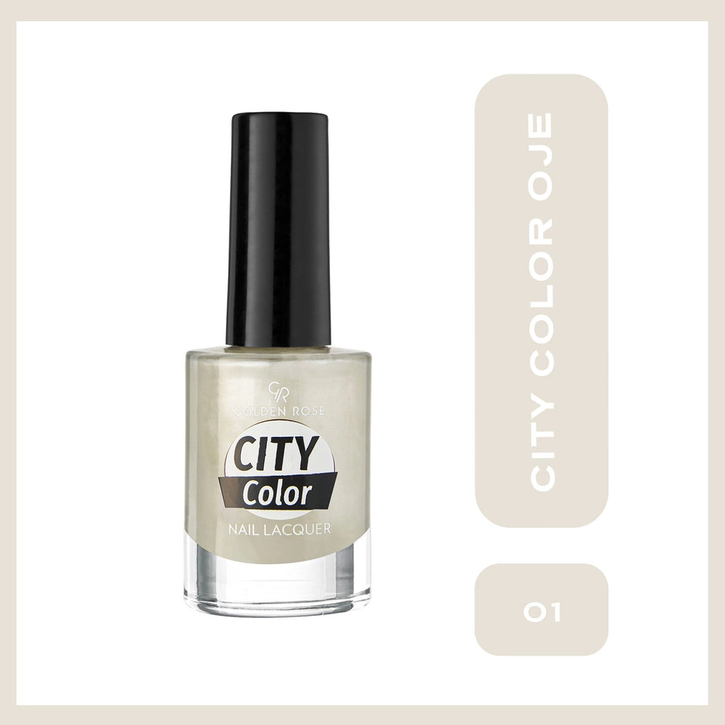 Golden Rose City Color Nail Lacquer Nail Polish