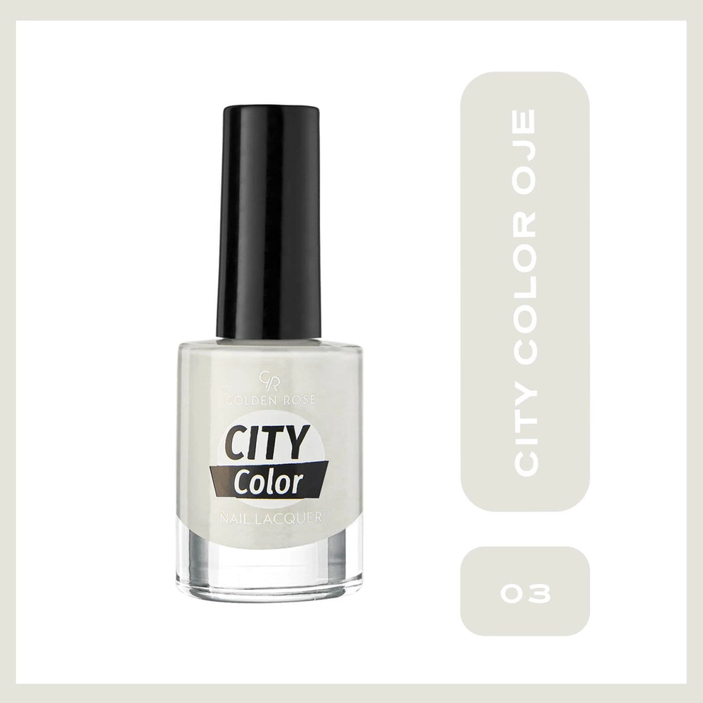 Golden Rose City Color Nail Lacquer Nail Polish