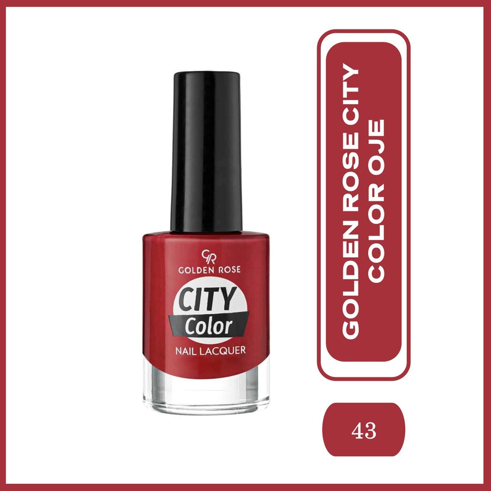 Golden Rose City Color Nail Lacquer Nail Polish