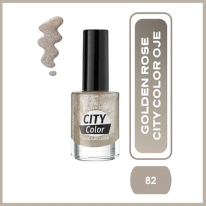 Golden Rose City Color Nail Lacquer Nail Polish