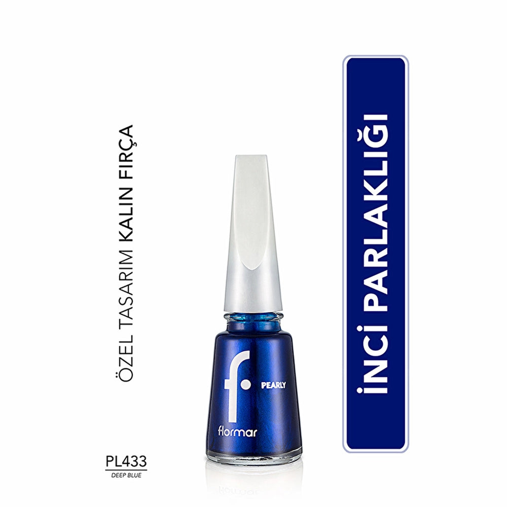 Flormar Pearly Intensely Pigmented and Pearlescent Reflection Nail Polish
