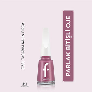 Flormar Nail Enamel Intensely Pigmented Nail Polish 417 Steel Gray