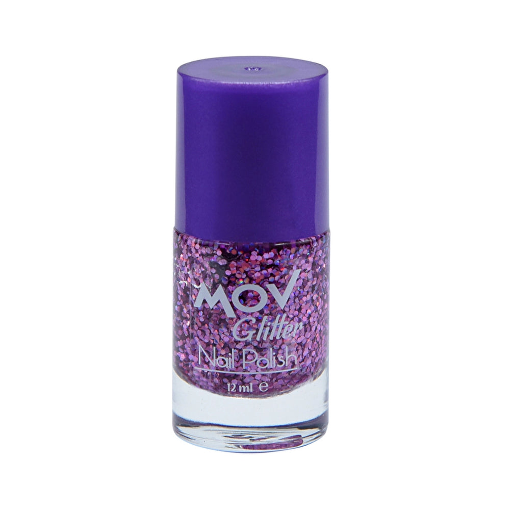 Mov Glitter Nail Polish No: